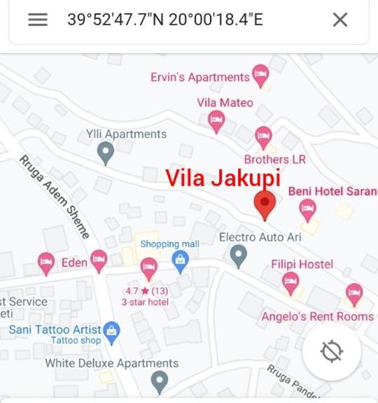 Apartment Vila Jakupi Sarande